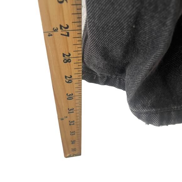 Levi's 505 Men's Size W 34 L 32 Vintage 90s 100%‎ Cotton Black Straight Jeans - Picture 8 of 9